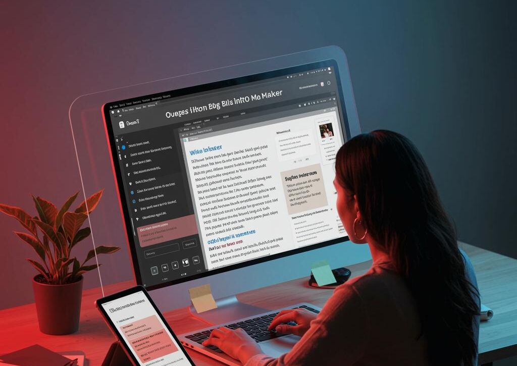 Create a featured image for a post about: AI Blog Intro Maker