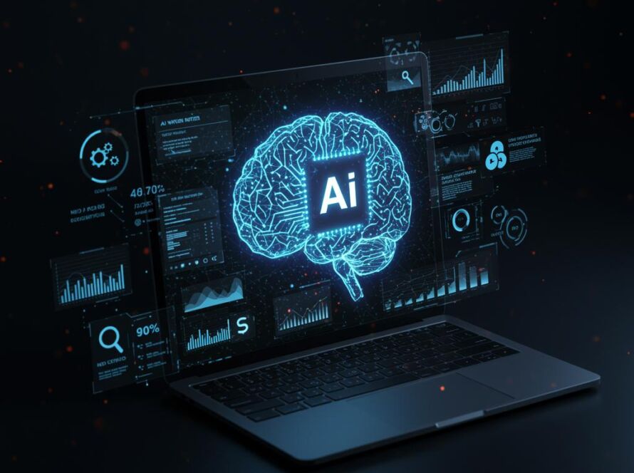 Create a featured image for a post about: AI AI-Powered SEO Writer