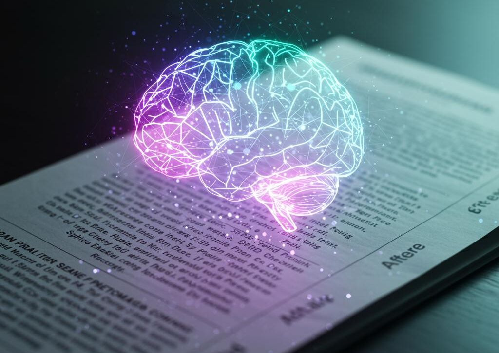Create a featured image for a post about: AI Readability Score Improver