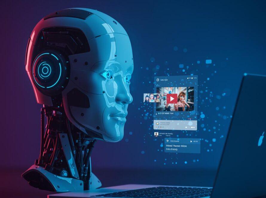 Create a featured image for a post about: AI Viral Content Creator