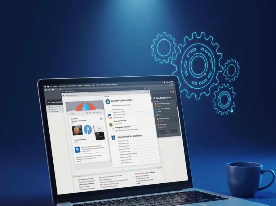 Create a featured image for a post about: AI Dropshipping Product Copy Generator