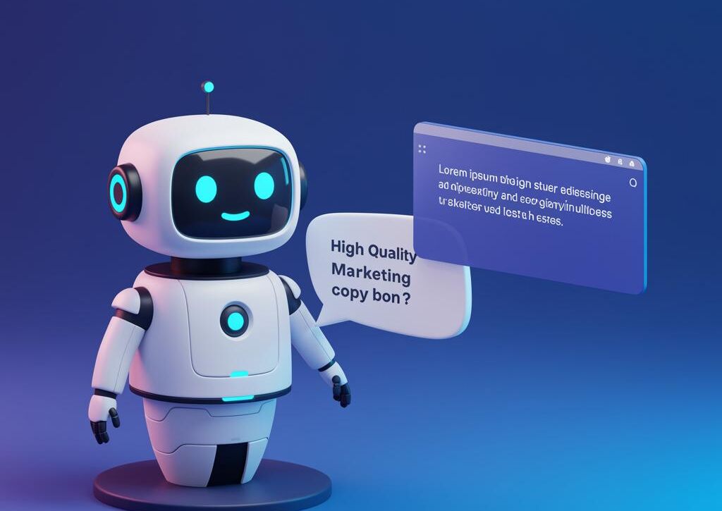 Create a featured image for a post about: AI Customer Chatbot Copy Creator