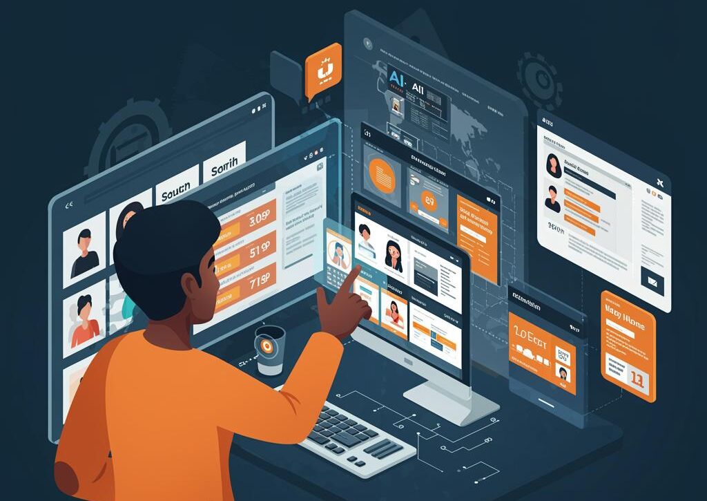 Create a featured image for a post about: AI Digital Ad Banner Copy Generator