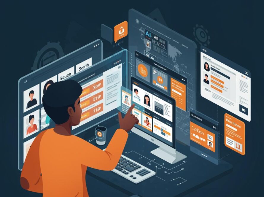 Create a featured image for a post about: AI Digital Ad Banner Copy Generator