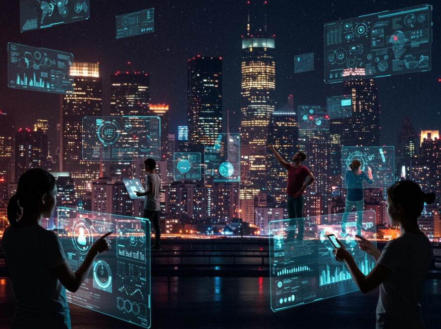 Create a featured image for a post about: Technology & Software