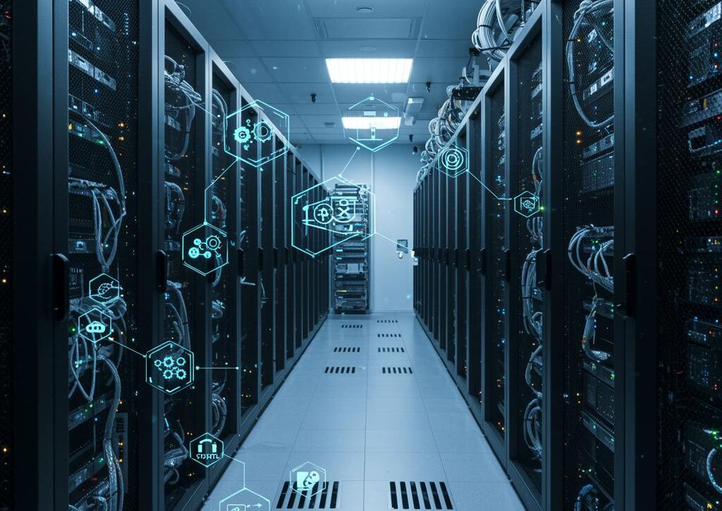 Create a featured image for a post about: DevOps implementation guide