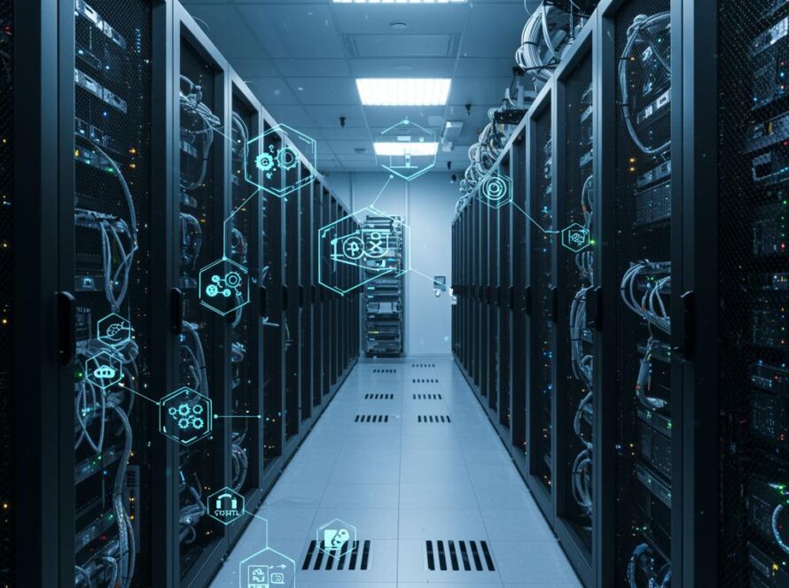 Create a featured image for a post about: DevOps implementation guide