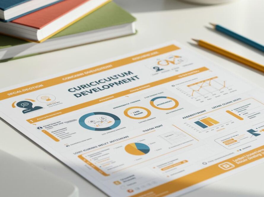 Create a featured image for a post about: Curriculum development guide