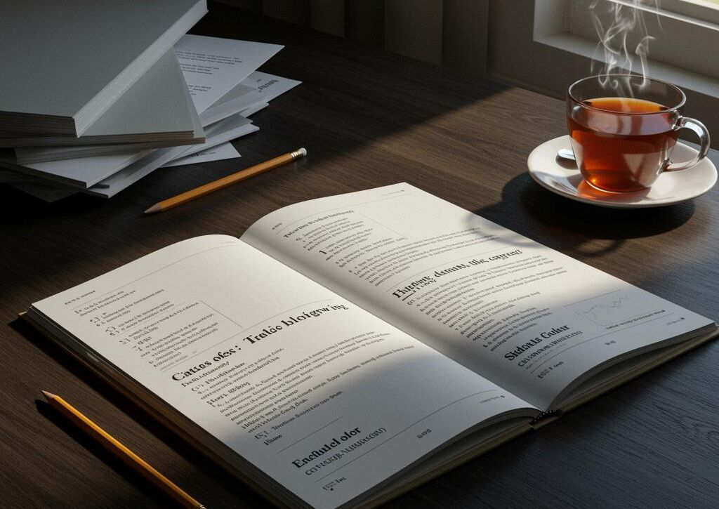 Create a featured image for a post about: Academic writing guide