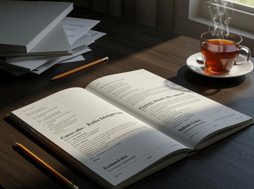 Create a featured image for a post about: Academic writing guide