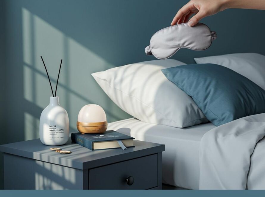 Create a featured image for a post about: Sleep hygiene checklist
