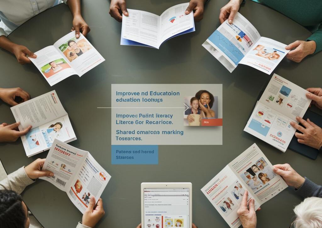 Create a featured image for a post about: Patient education materials