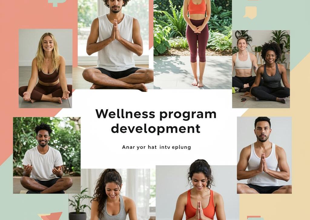 Create a featured image for a post about: Wellness program development