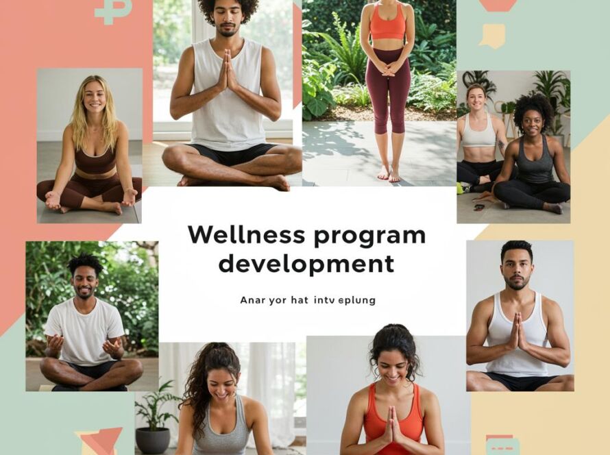 Create a featured image for a post about: Wellness program development