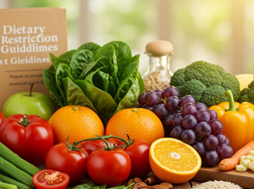 Create a featured image for a post about: Dietary restriction guidelines