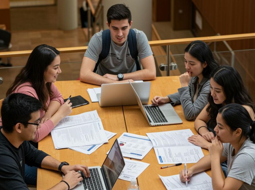 Create a featured image for a post about: College funding options