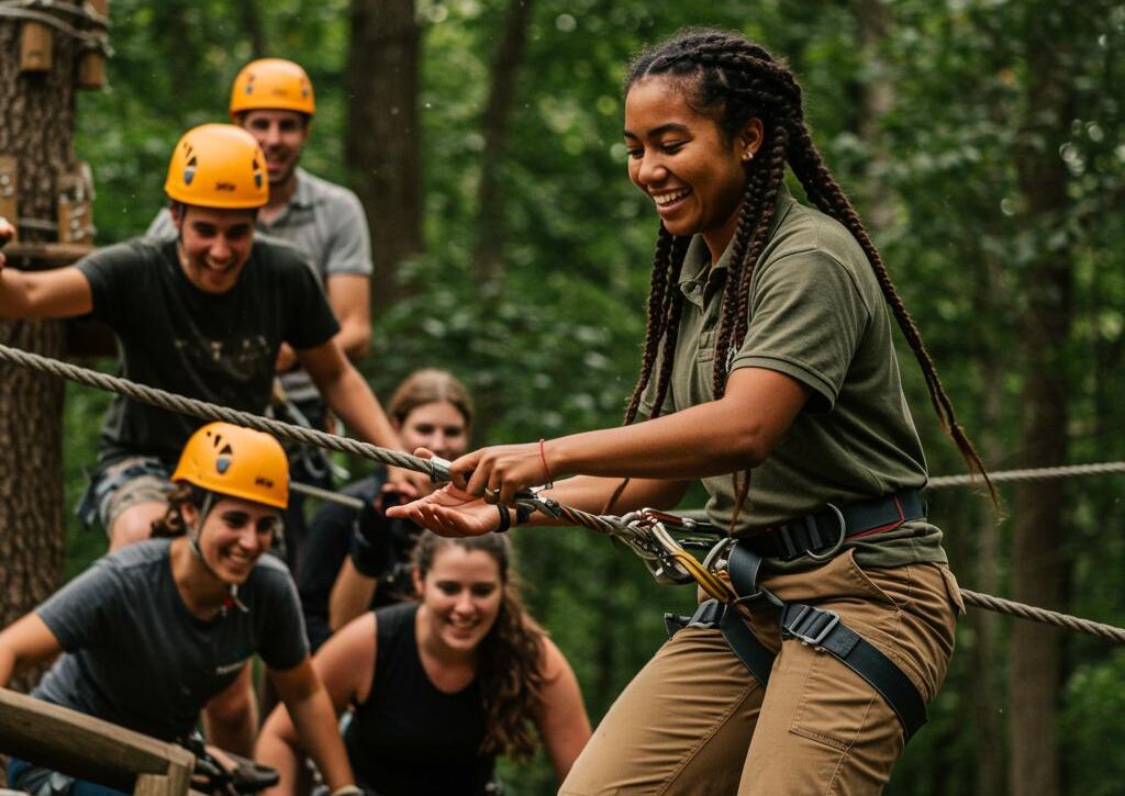 Create a featured image for a post about: Adventure activity guide