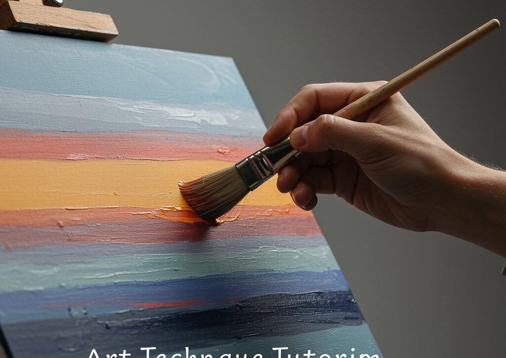 Create a featured image for a post about: Art technique tutorial structure