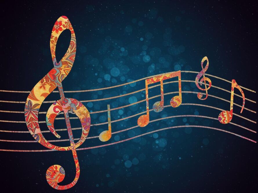 Create a featured image for a post about: Music theory explanation