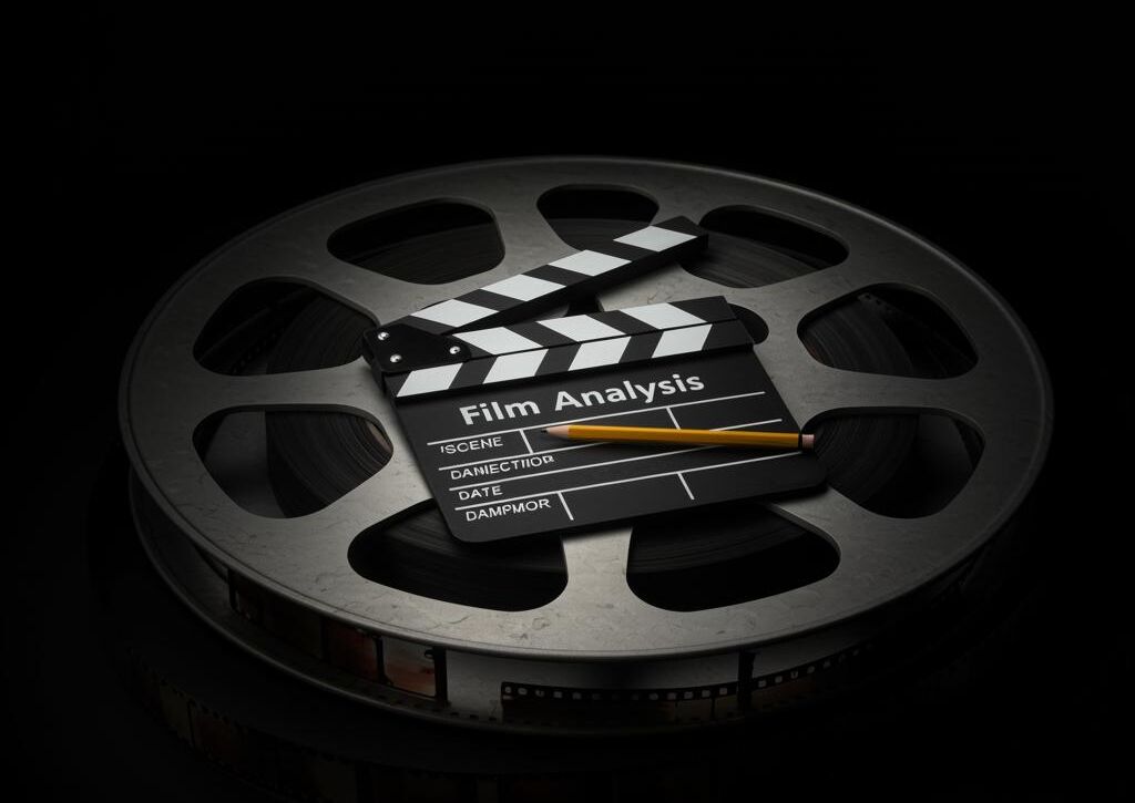 Create a featured image for a post about: Film analysis framework