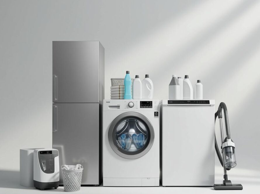 Create a featured image for a post about: Home appliance comparison