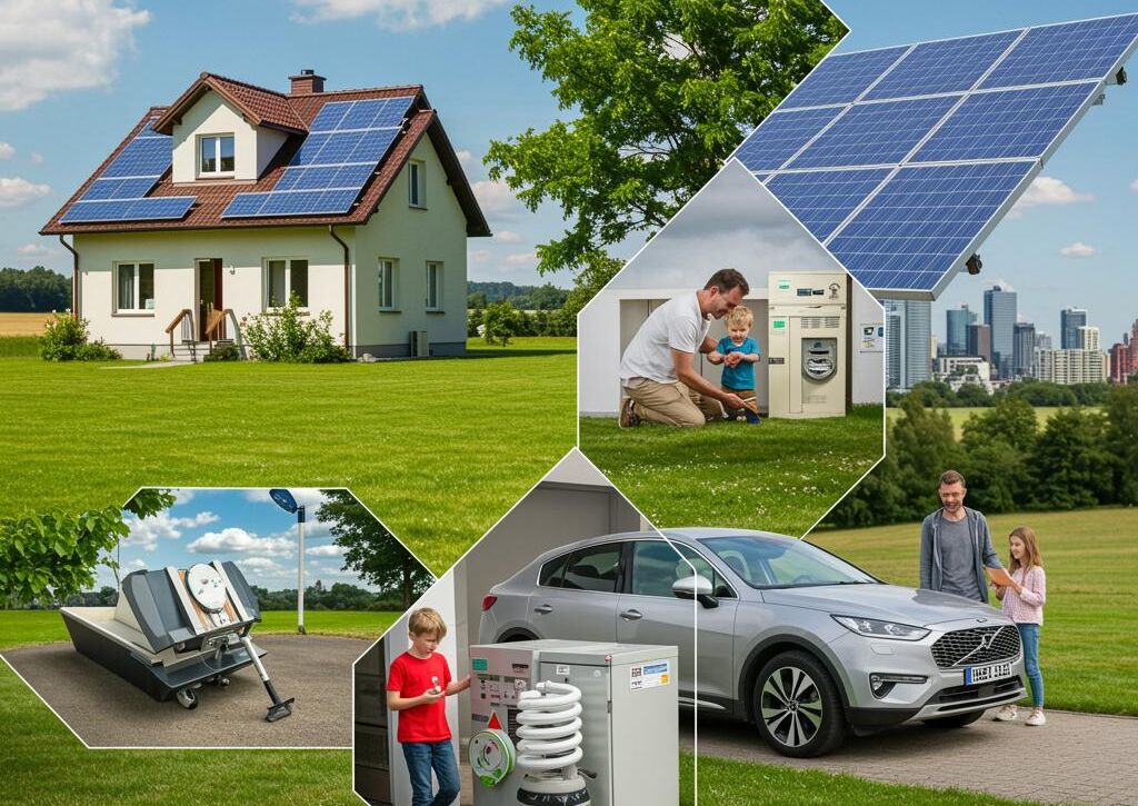 Create a featured image for a post about: Energy efficiency improvements