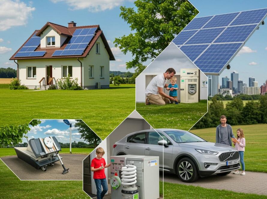 Create a featured image for a post about: Energy efficiency improvements