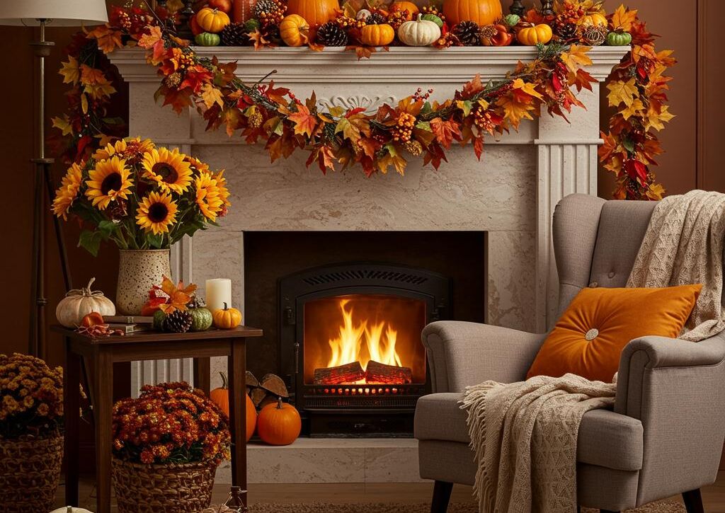 Create a featured image for a post about: Seasonal decoration ideas