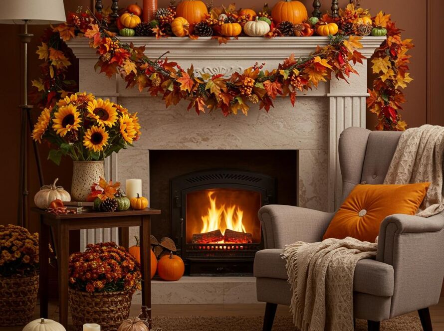 Create a featured image for a post about: Seasonal decoration ideas