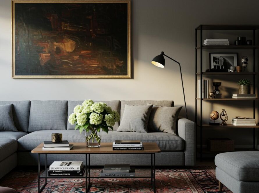 Create a featured image for a post about: Furniture arrangement guide