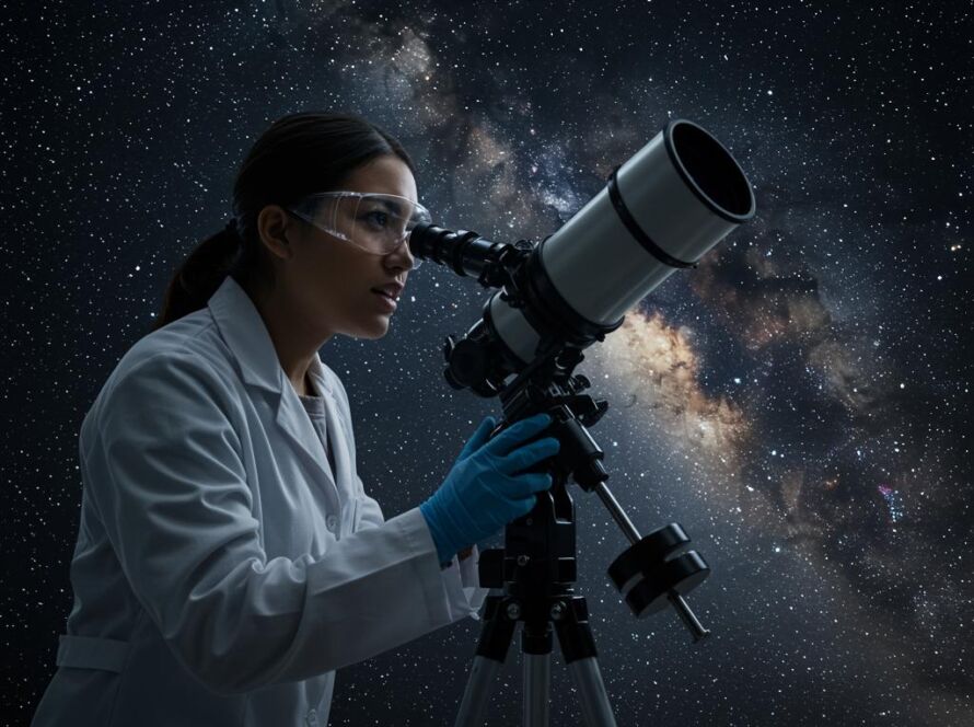 Create a featured image for a post about: Science & Research