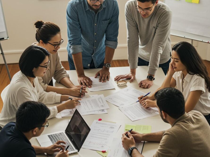 Create a featured image for a post about: Peer review process explanation