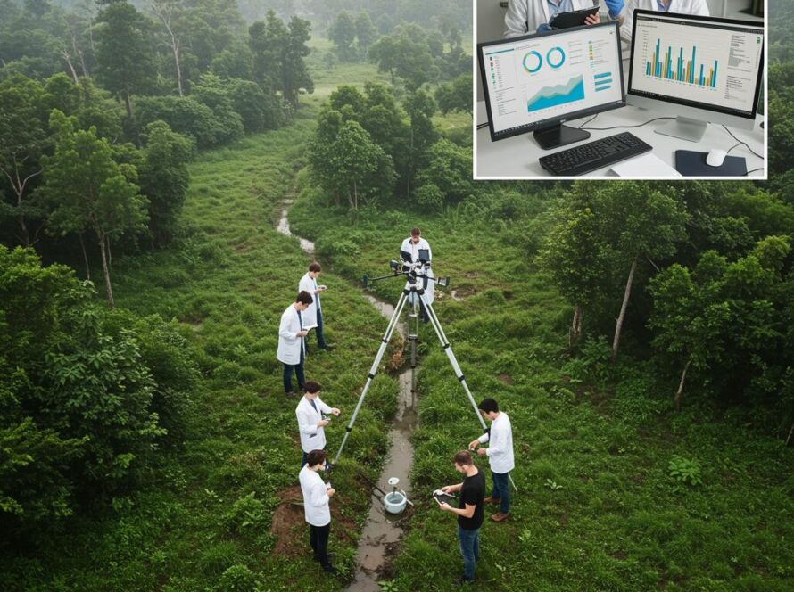 Create a featured image for a post about: Environmental impact assessment