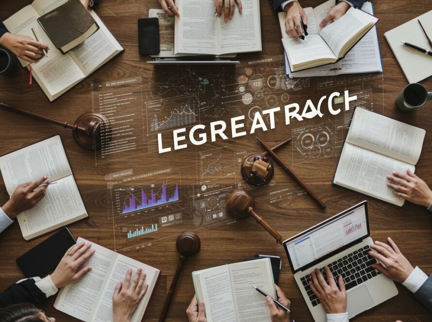 Create a featured image for a post about: Legal research methodology