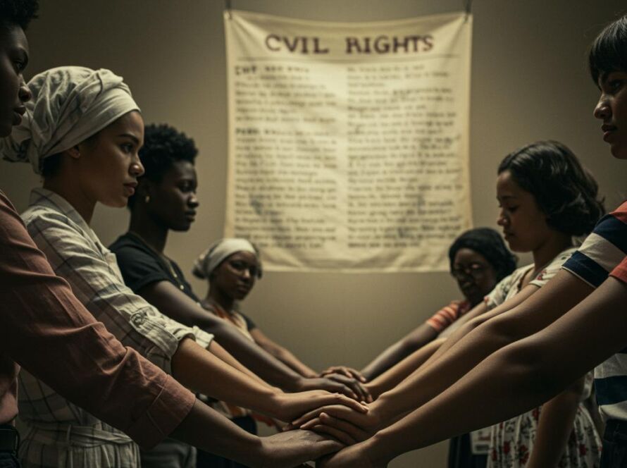 Create a featured image for a post about: Civil rights explanation