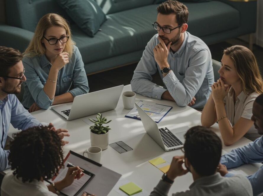 Create a featured image for a post about: Workplace conflict resolution