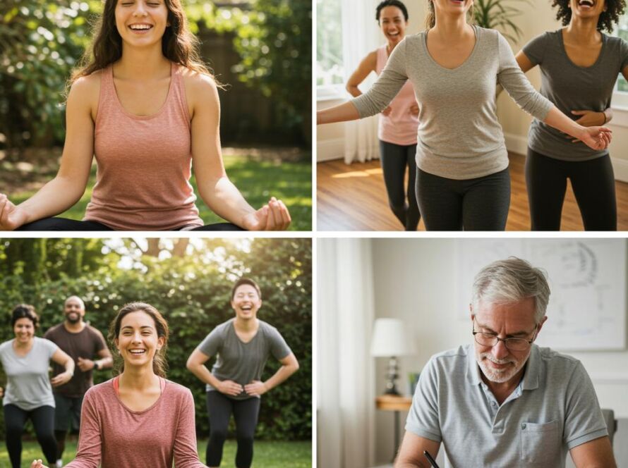 Create a featured image for a post about: Positive psychology practices