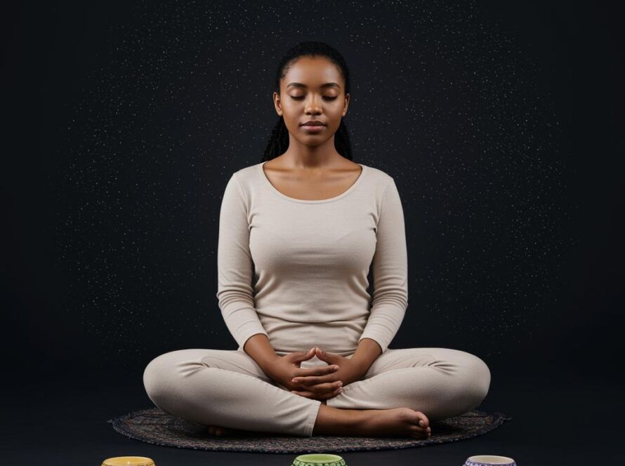 Create a featured image for a post about: Mindfulness practice guide
