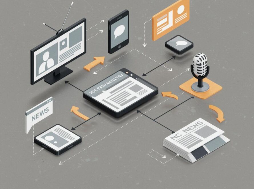 Create a featured image for a post about: Media analysis framework