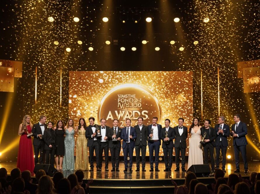 Create a featured image for a post about: Award show analysis