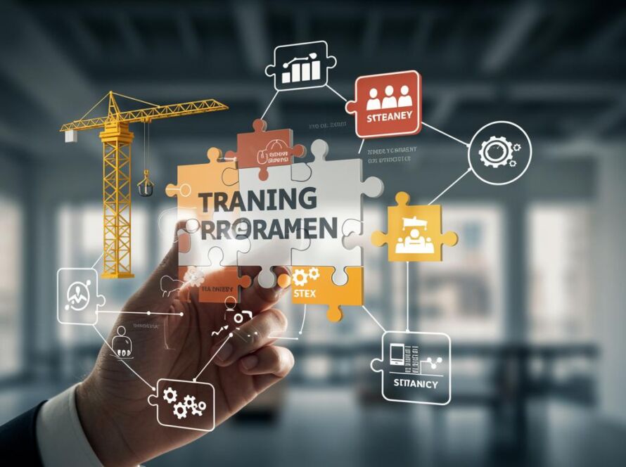 Create a featured image for a post about: Training program design