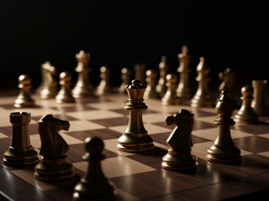 Create a featured image for a post about: Competitive strategy guide