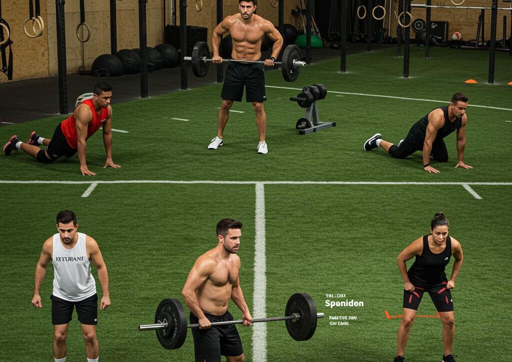 Create a featured image for a post about: Sport-specific training guide