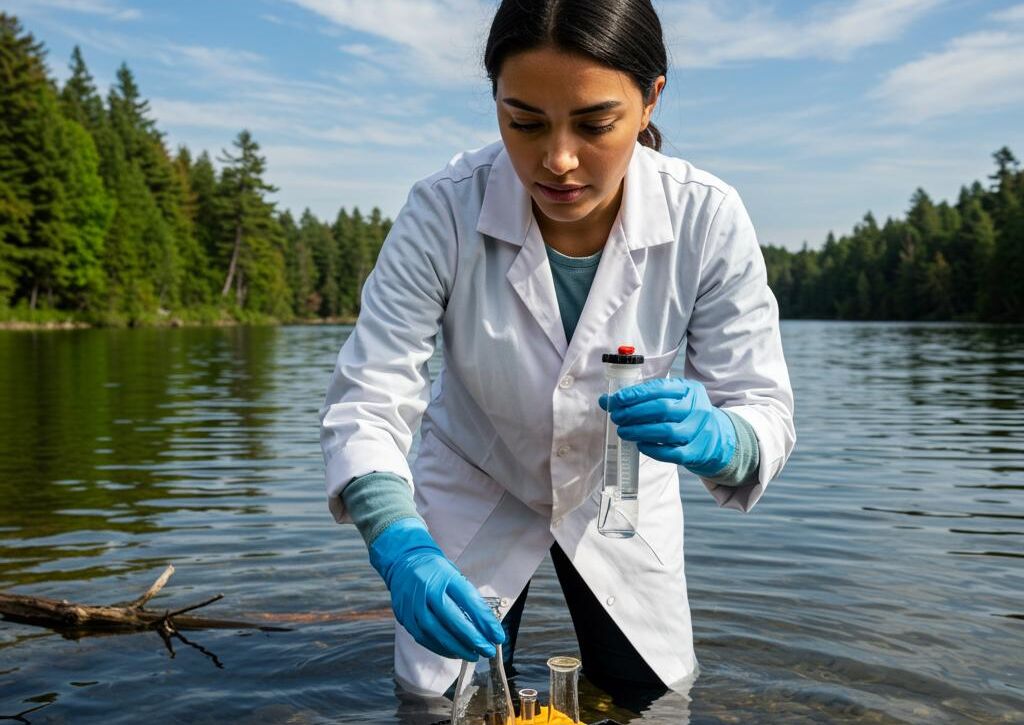 Create a featured image for a post about: Environmental monitoring protocol