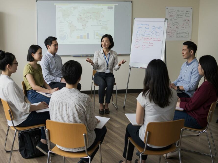 Create a featured image for a post about: Cultural sensitivity training