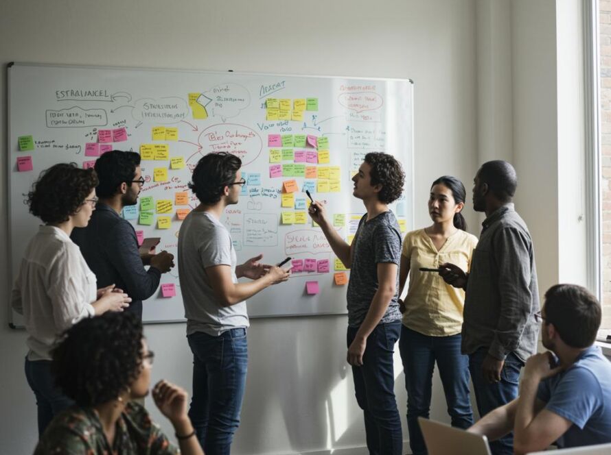 Create a featured image for a post about: Social change strategy