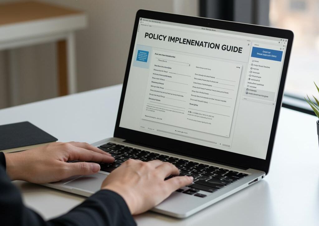 Create a featured image for a post about: Policy implementation guide