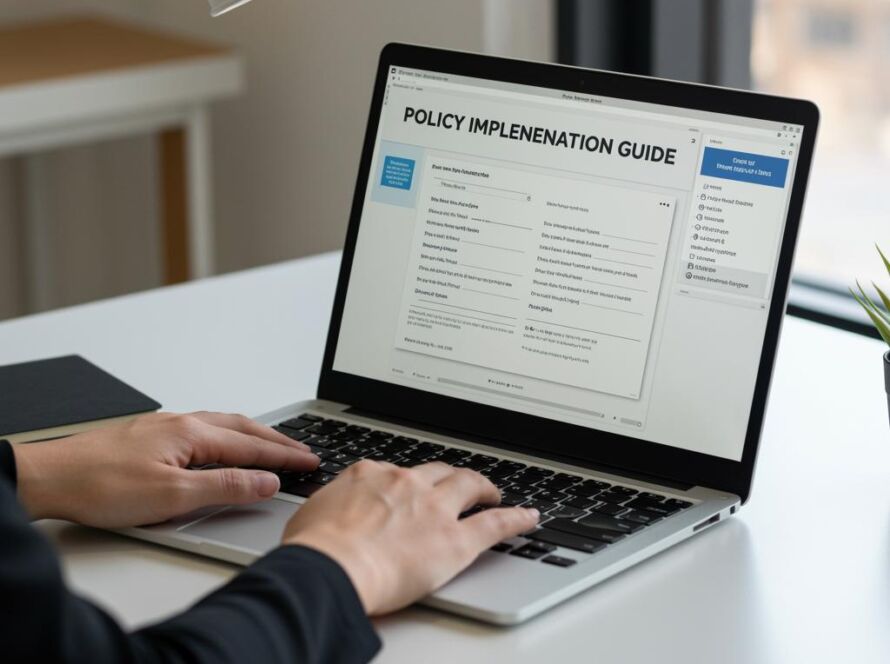 Create a featured image for a post about: Policy implementation guide