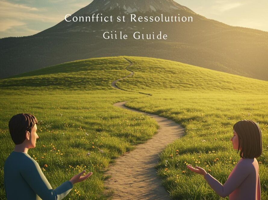Create a featured image for a post about: Conflict resolution guide