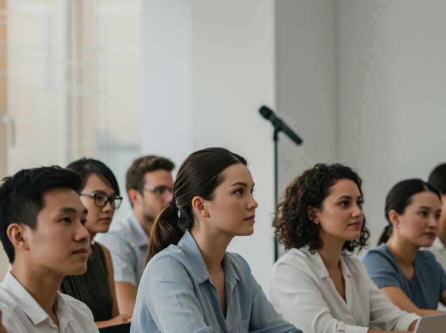 Create a featured image for a post about: Effective listening techniques